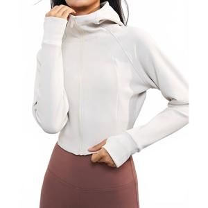 NEW 91THELABEL luminaluxe fleece active jacket in eggshell